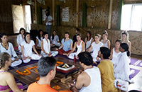 Ashtanga Teaching Student